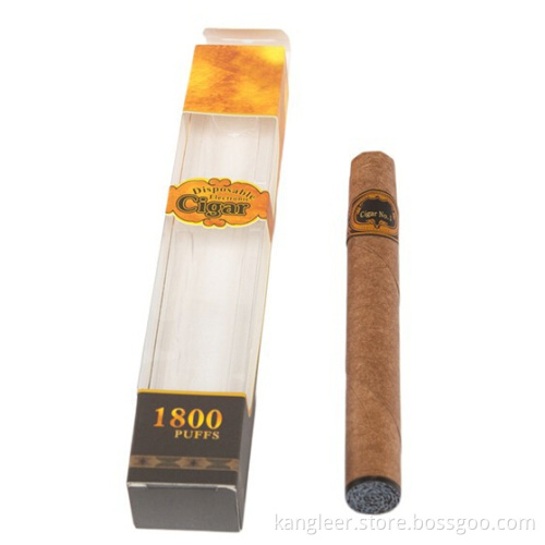 Disposable Ecigar 1800puffs E Cigar with Soft Tip Electronic Cigarette